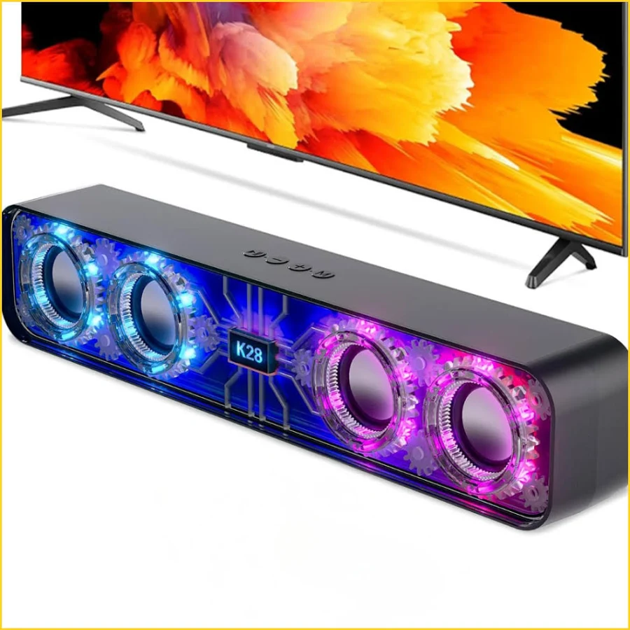 Mini Sound Bar Gamer Bluetooth